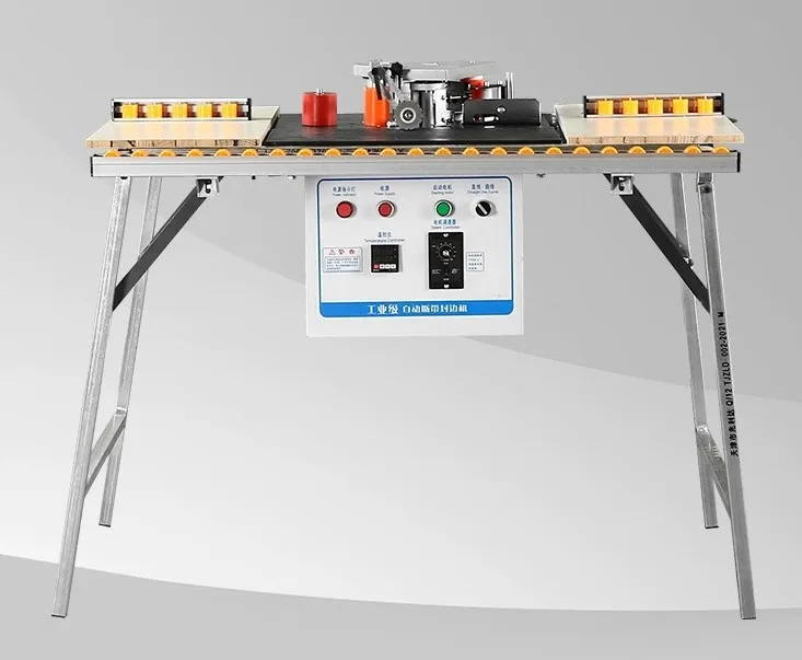 In Stock Mini Edge Banding Machine for Curved Shaped Woodworking - Image 5