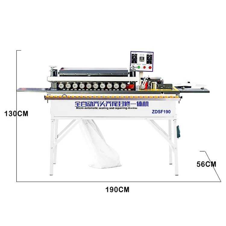In Stock Portable Curved Straight Edge Banding Machine for MDF PVC Furniture - Image 2