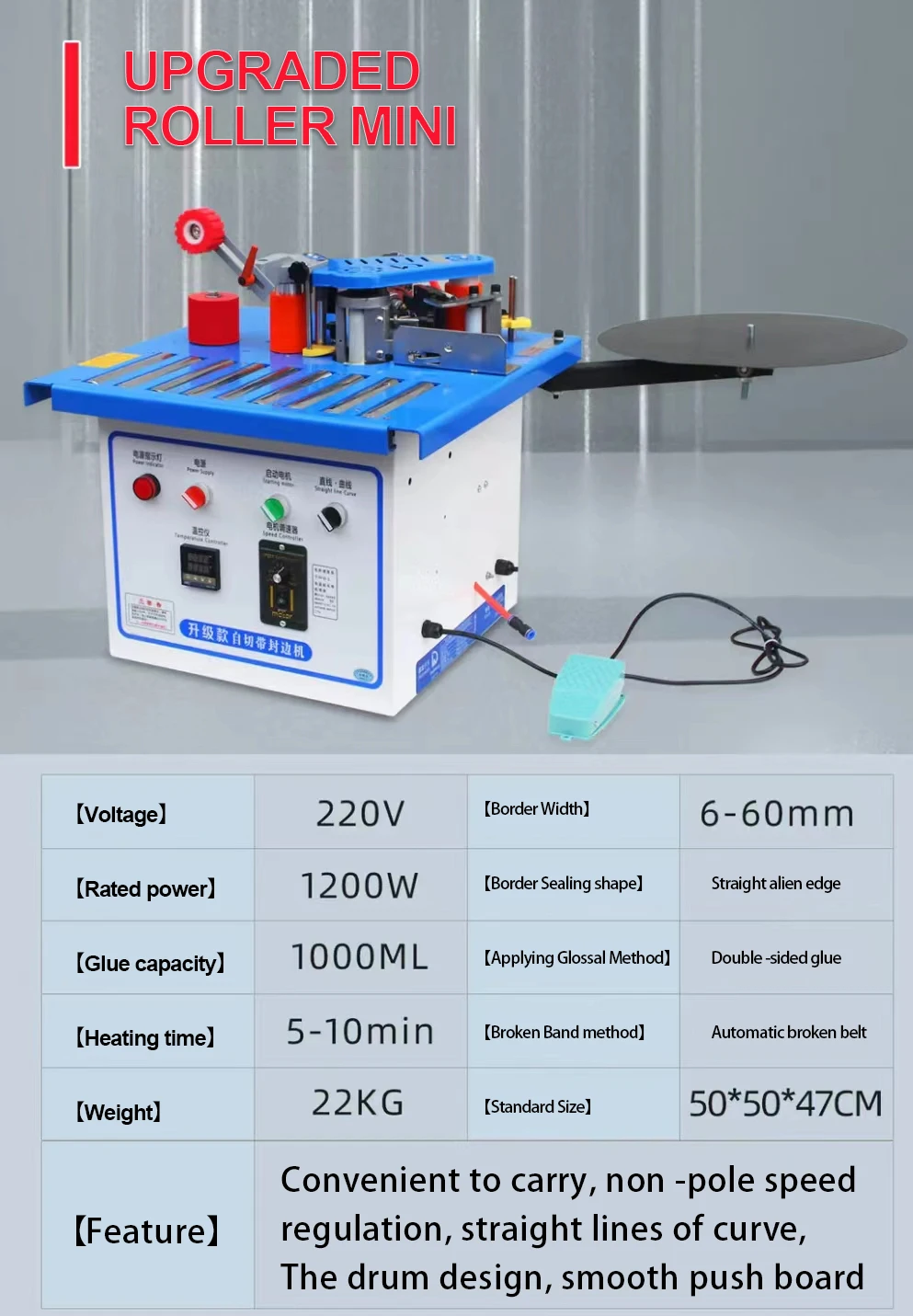 Fast Delivery Portable Edge Bander ST70 PLC – for Plywood Production - Image 5