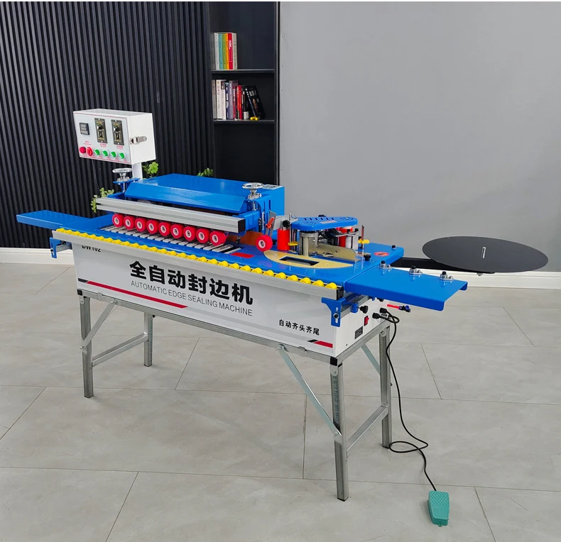 In Stock Mini Wooden PVC Edge Banding Machine Automatic for MDF Panel - Image 6