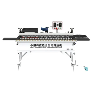 High-Speed Automatic MDF Small Edge Sealing Machine for Straight and Curves Easy Control with Long Life Gluing Function
