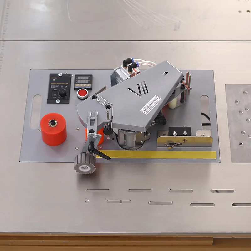 In Stock Portable Mini Edge Bander for Small Woodworking Workshop - Image 3