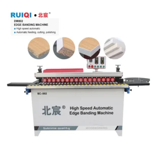China High Quality Automatic Edge Banding Machine Cabinet Melamine Auto Edge Bander Woodworking End-cutting Scraping Home Use