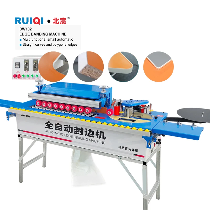 DW102 Automatic Round Head Sealing Semi-automatic Woodworking Edge Banding Machine