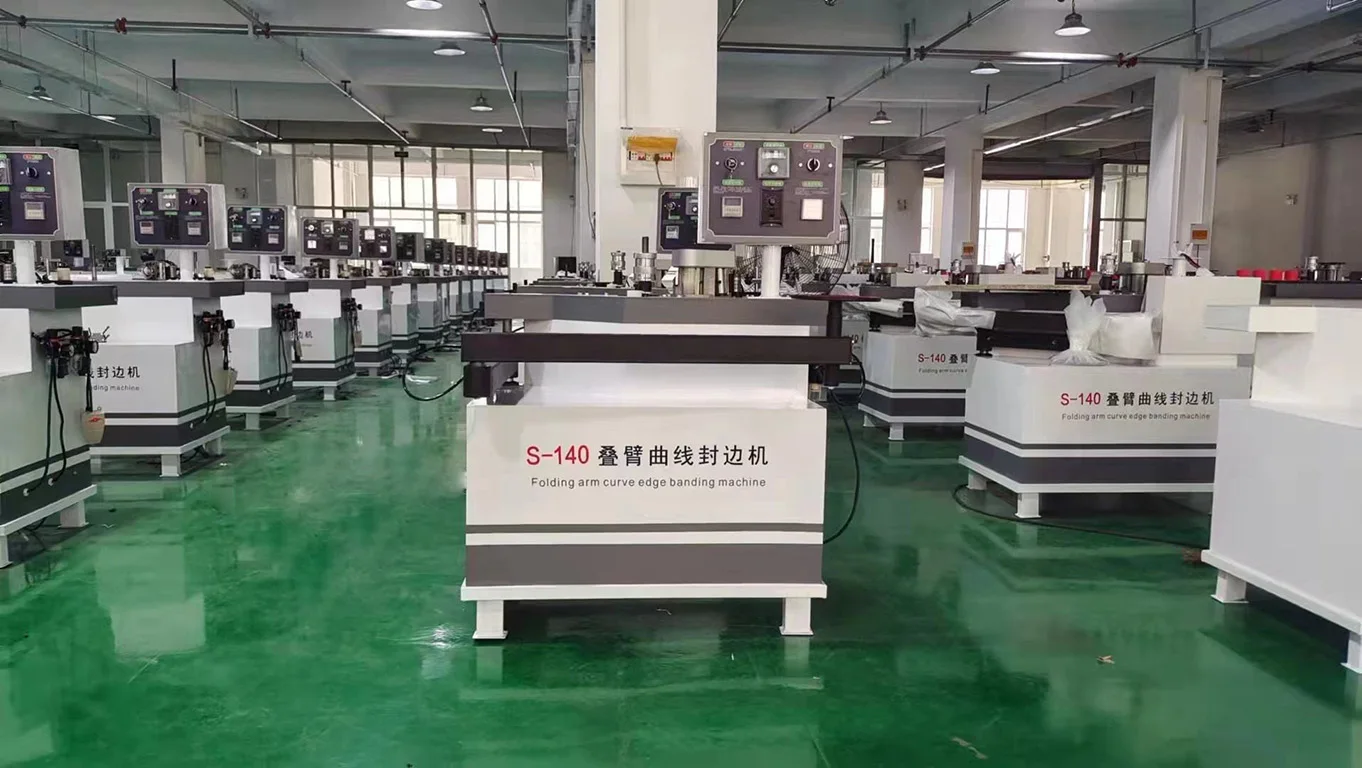 Ready to Ship Curve Edge Banding Machine S-140 W-2 W-3 for Panel Furniture - Image 6