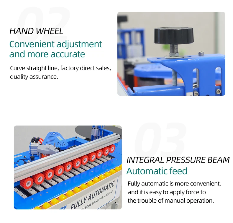 Ready to Ship Automatic Mini Edge Banding Machine DW770 for MDF Plywood - Image 4