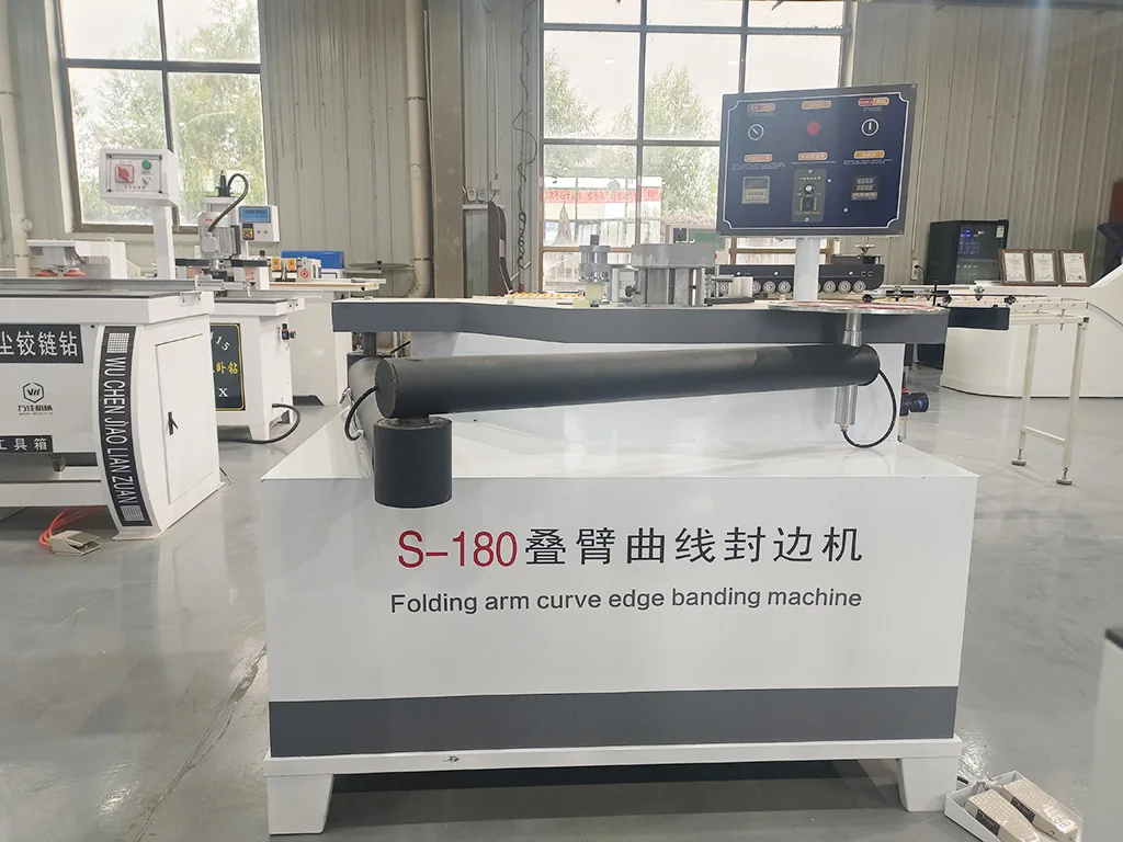 Fast Delivery S-140 Folding Arm Curve Edge Banding Machine - Image 6