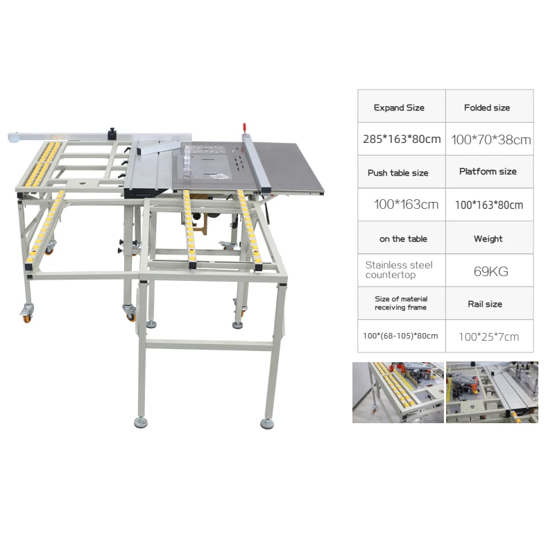 JT550S Sliding Table Saw for Wood Panel – In Stock - Image 4