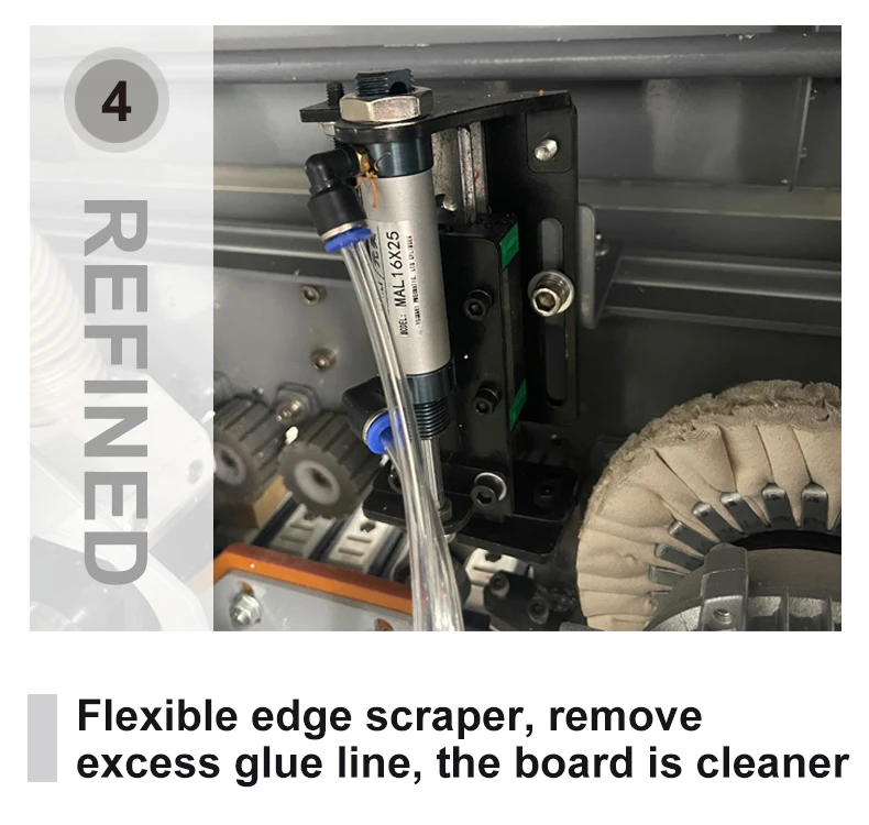 DW3600 Full Automatic Edge Bander Furniture Machinery Woodworking Edge Banding Machine - Image 5