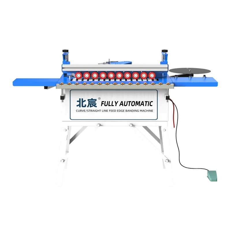 New Condition Automatic Edge Banding Machine for MDF Woodworking for Manufacturing Plant Use with Core Motor Gearbox Components