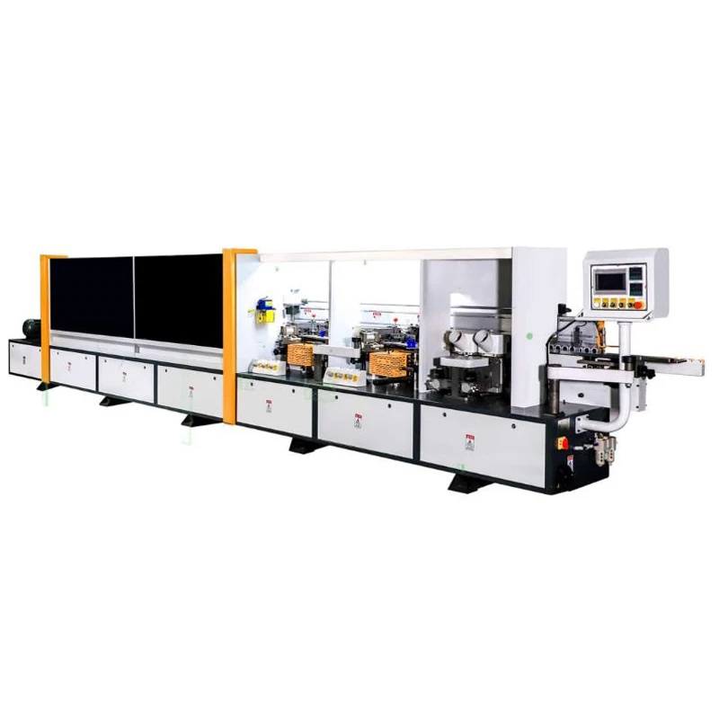 Full Automatic Linear PUR Double Trimming Edge Banding Machine with Pre-milling – Fast Delivery - Image 3