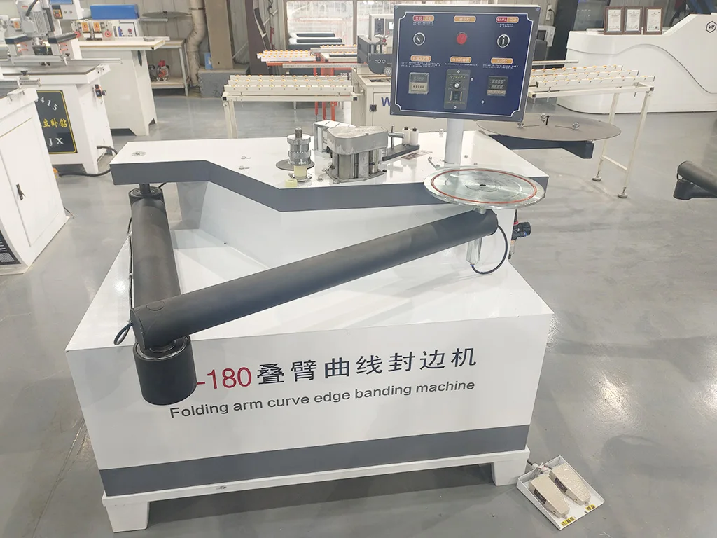 Ready to Ship Curve Edge Banding Machine S-140 W-2 W-3 for Panel Furniture - Image 4