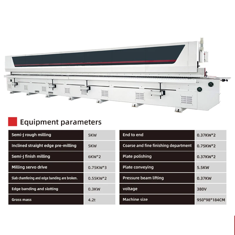 DW985 Edge Banding Machine with Fine Trimming and Gluing – Ready to Ship - Image 2