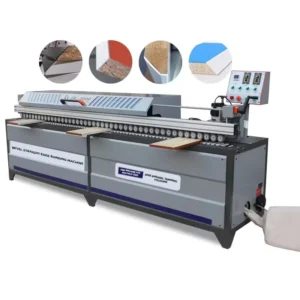 45 Degree Oblique Straight PVC Edge Bander Border Machine Wood Bevel Edge Banding Furniture Machinery Motor Scraping for
