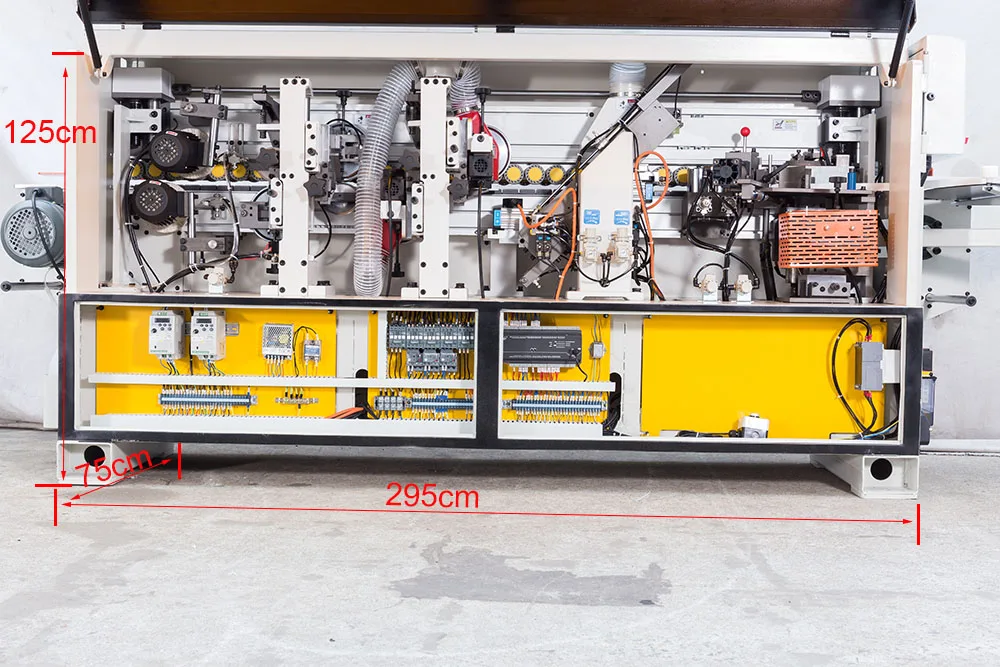 ZDS-280 Automatic Edge Banding Machine for Furniture Cabinet – In Stock - Image 3