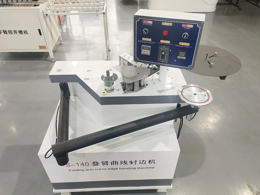 Ready to Ship Curve Edge Banding Machine S-140 W-2 W-3 for Panel Furniture - Image 3