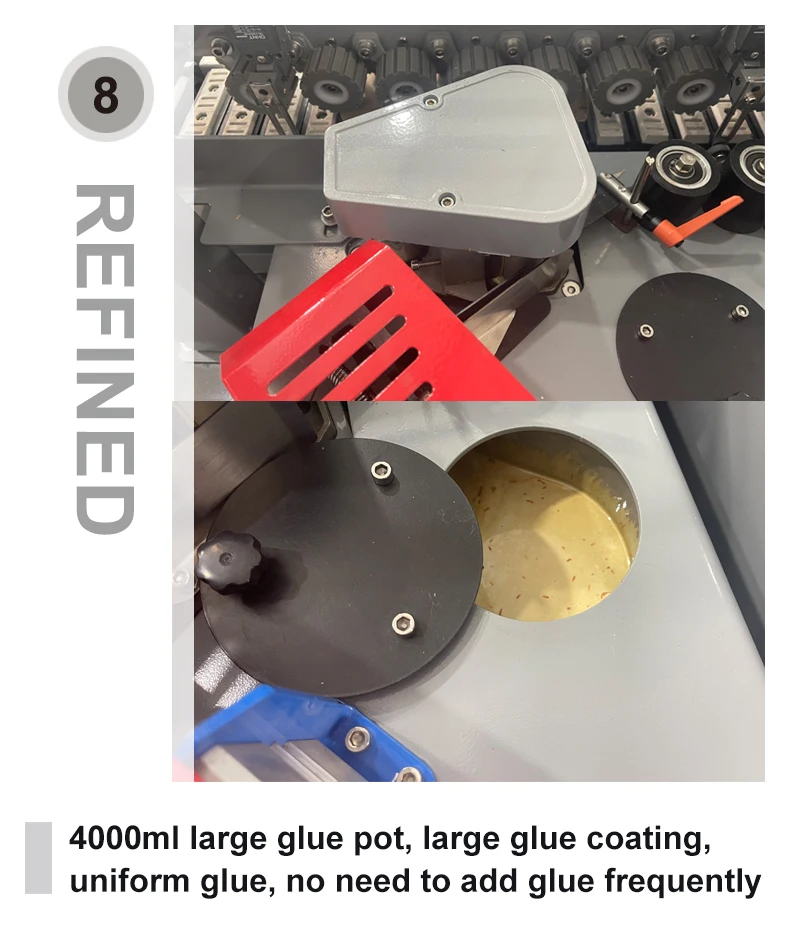 Ready to Ship DW-3600GF Automatic Edge Banding Machine for Wood Panel - Image 6