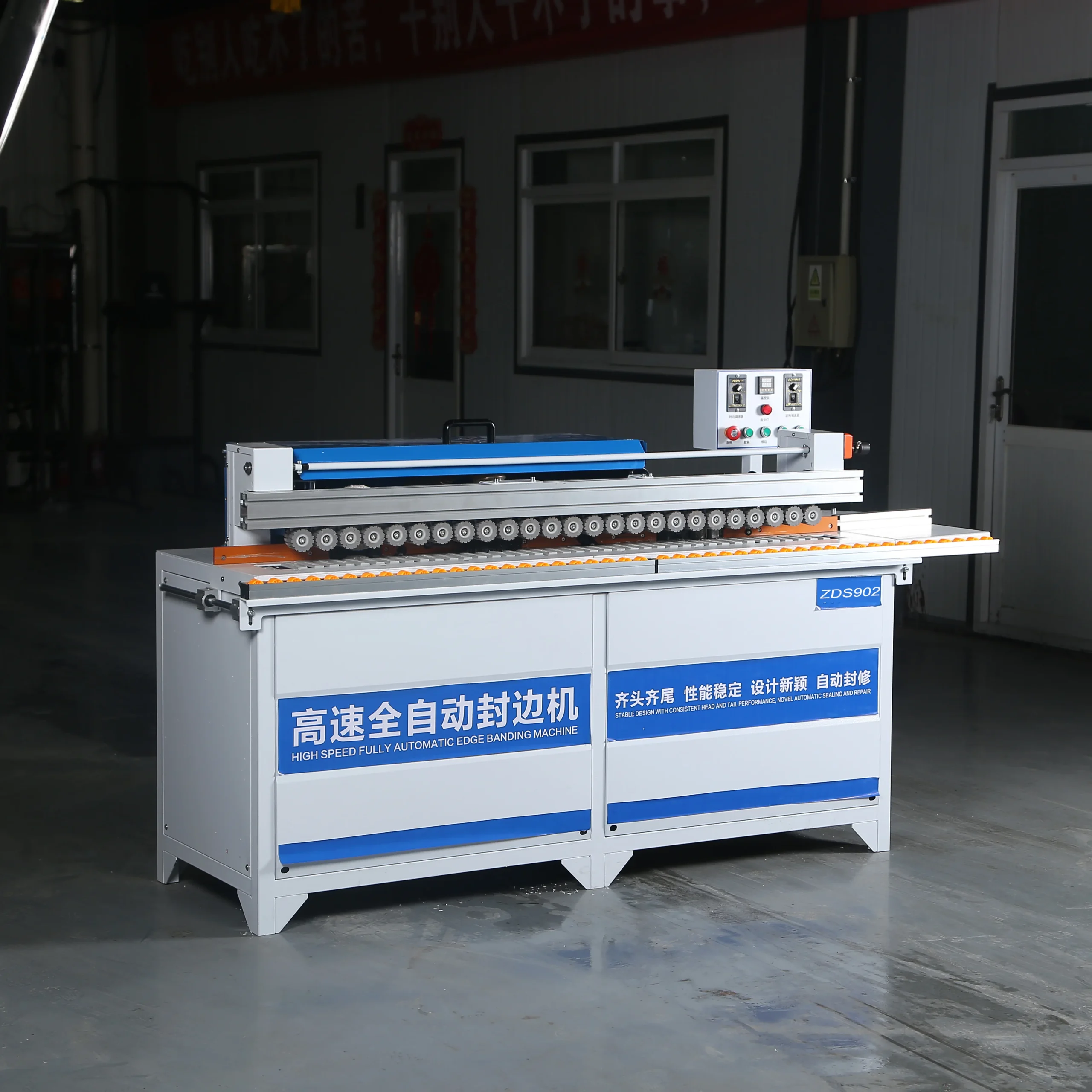 In Stock Automatic Edge Banding Machine for Melamine Panel