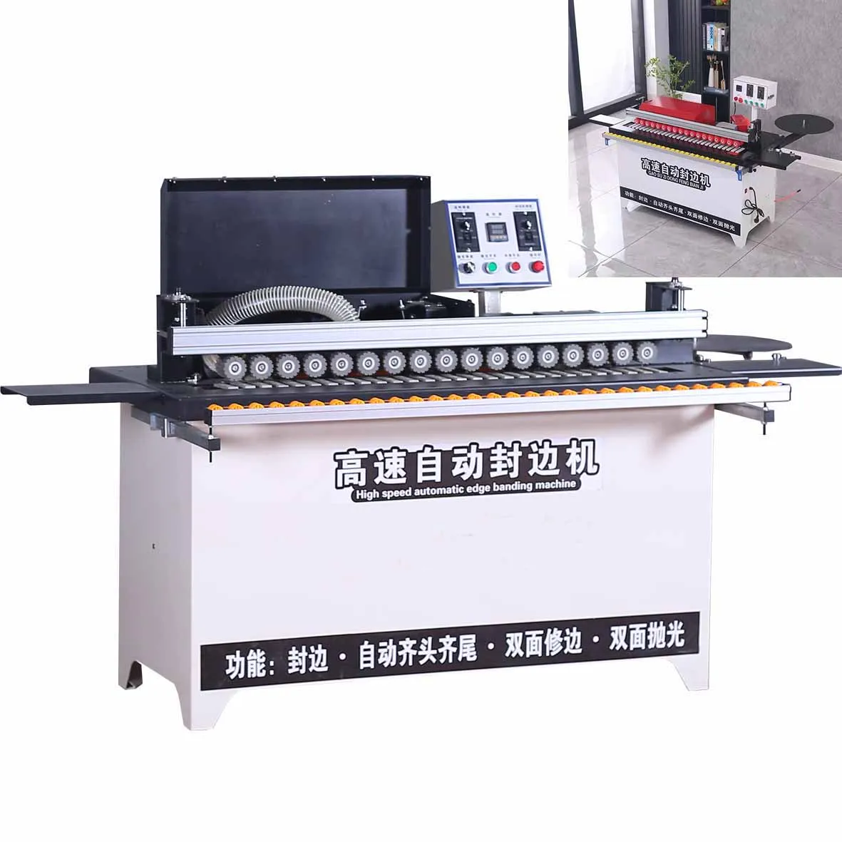Model 802 Semi-Automatic Portable Edge Banding Machine – In Stock