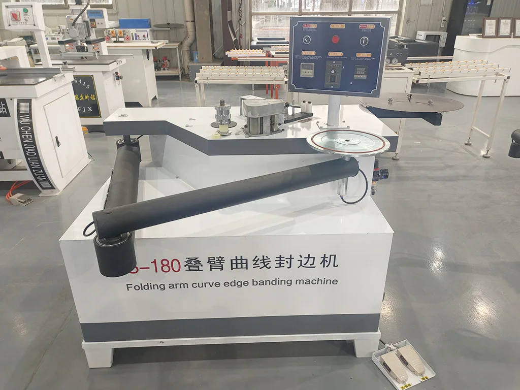 Fast Delivery S-140 Folding Arm Curve Edge Banding Machine - Image 4