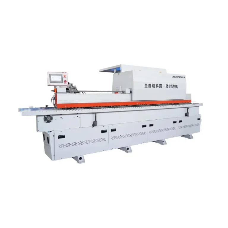 In Stock Automatic Bevel 45 Degree MDF Edge Banding Machine for Sale