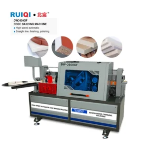 Edge Banding Machinery DW3600woodworking Full Automatic Mdf Board Wood Furniture Pvc Edge Banding Machine Edge Bander