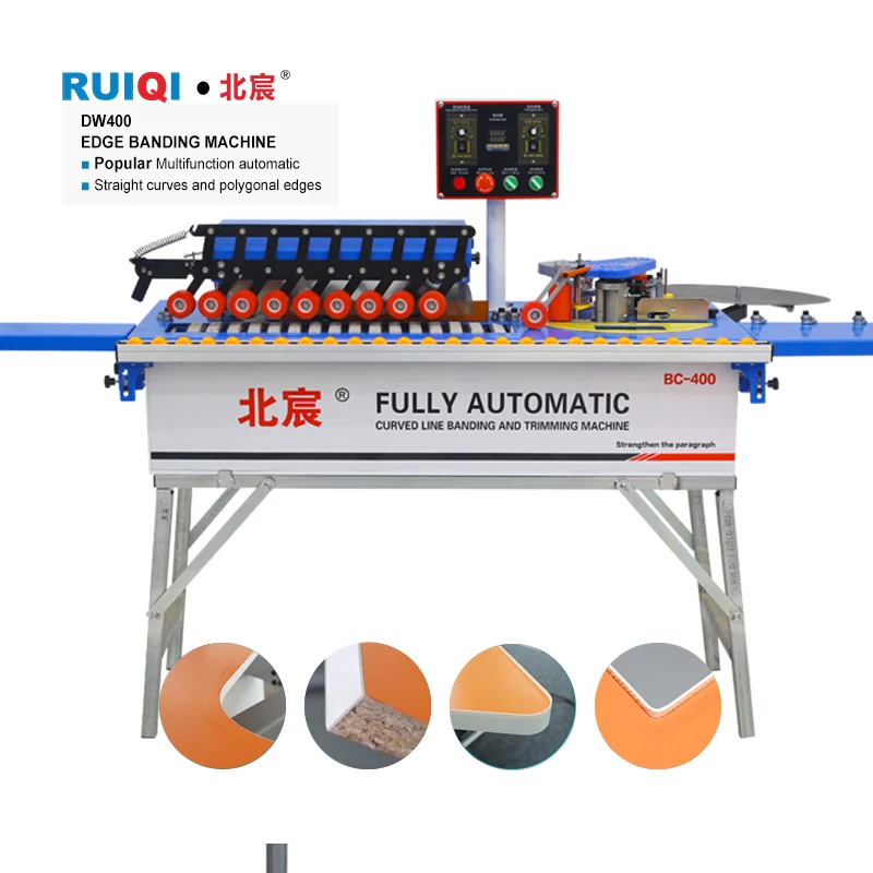 Auto Edgebanding Wooden Edgebander Furniture Machinery Tape Manufacturing Wood Door Manufacture Woodworking Edge Banding Machine