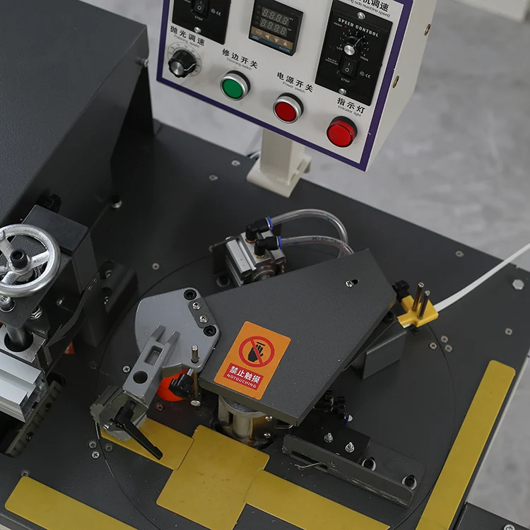 In Stock Portable Automatic Edge Banding Machine for MDF PVC Curved and Straight Panels - Image 3