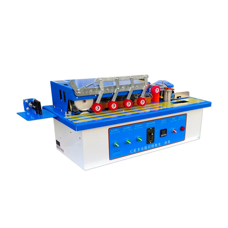 Manual Portable Circular Board Banding Small Automatic Curved Line Edge Sealing Machine Woodworking Machinery Manufacturers