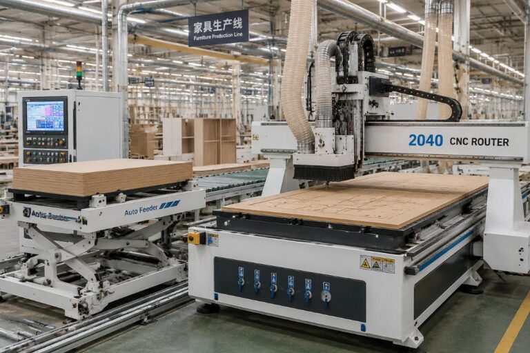 How to Choose a 2040 CNC Router with Auto Feeder: China Supplier Guide for Furniture Factories