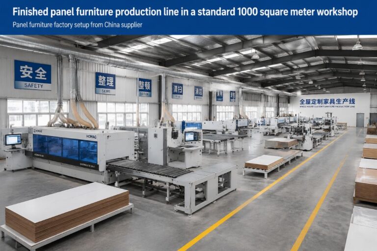 How to Set Up a Profitable Panel Furniture Factory: Full Guide from China Supplier